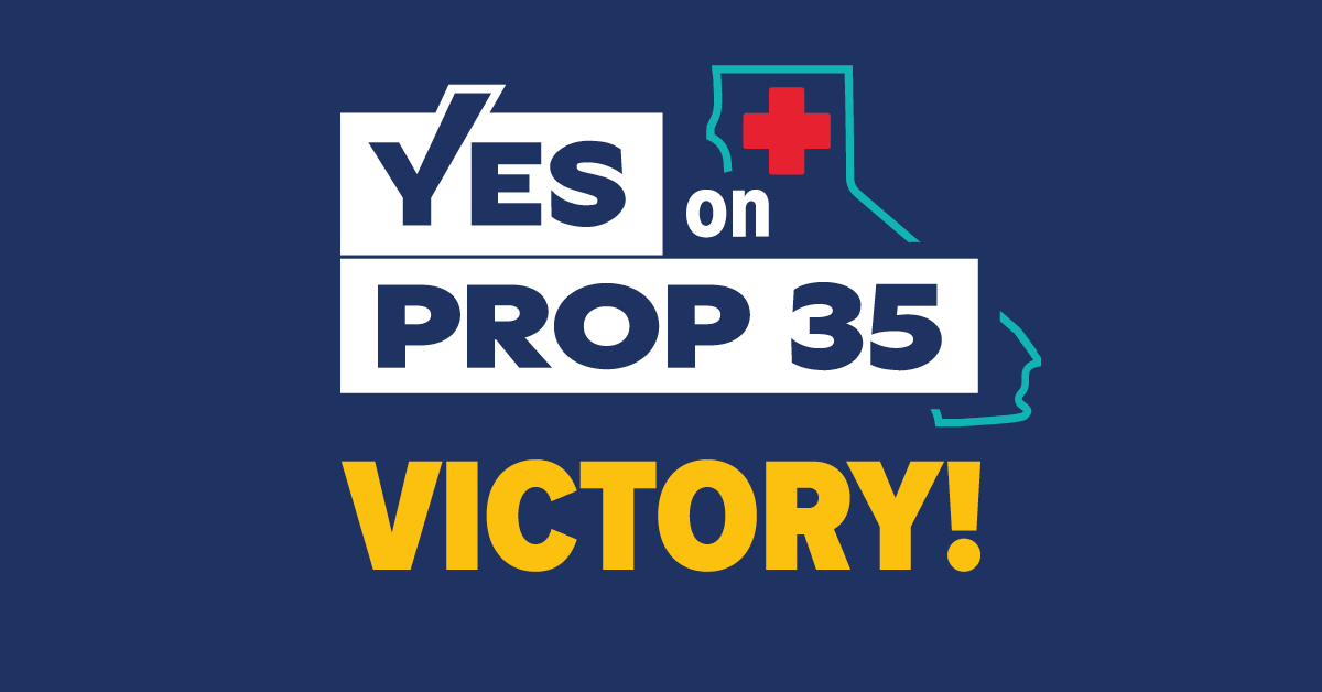 Vote Yes on Prop 35