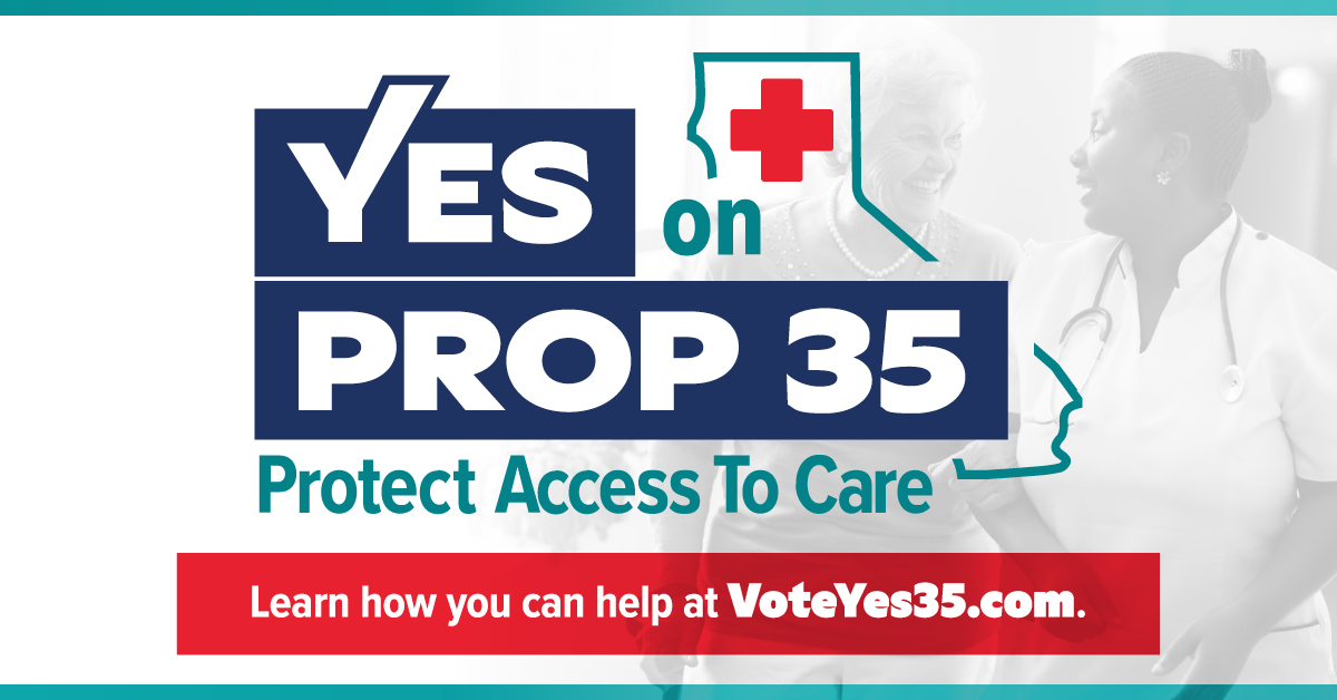 Vote Yes on Prop 35